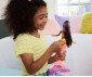 Игрален комплект за деца с кукла Barbie - Вълшебна русалка с цветна магия, брюнетка JDM73 thumb 7