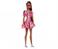 Игрален комплект за деца с кукла Barbie - Луксозна мода: Брюнетка с рокля на балончета JFP41 thumb 2
