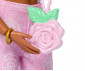 Игрален комплект за деца с кукла Barbie - Луксозен стил: Блондинка с розов комплект дънки JJN72 thumb 6