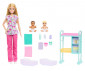 Игрален комплект за деца с кукла Barbie - Педиатър, блондинка JMK12 thumb 3