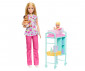 Игрален комплект за деца с кукла Barbie - Педиатър, блондинка JMK12 thumb 4