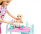 Игрален комплект за деца с кукла Barbie - Педиатър, блондинка JMK12 thumb 7
