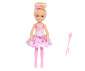 Игрален комплект за деца с кукла Barbie - Лешникотрошачката: Бяла снежна фея Челси JNB00 thumb 3