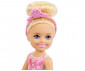 Игрален комплект за деца с кукла Barbie - Лешникотрошачката: Бяла снежна фея Челси JNB00 thumb 4
