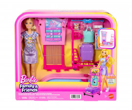 Игрален комплект за деца с кукла Barbie - Барби Малибу: Безкрайни приключения JMJ49