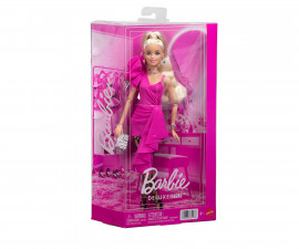 Игрален комплект за деца с кукла Barbie - Луксозен стил: С розово-черен чорапогащник JJN73