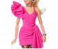Игрален комплект за деца с кукла Barbie - Луксозен стил: С розово-черен чорапогащник JJN73 thumb 6