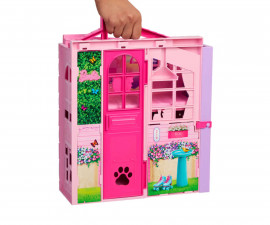 Игрален комплект за деца Barbie - Ваканционна вила на Барби JMD27