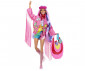 Кукла Barbie - Екстра: Барби туристка с тоалет пустиня (лилава коса) HPB15 thumb 3