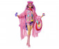 Кукла Barbie - Екстра: Барби туристка с тоалет пустиня (лилава коса) HPB15 thumb 4