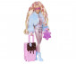 Кукла Barbie - Екстра: Барби туристка с тоалет зима (блондинка) HPB16 thumb 5