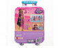 Кукла Barbie - Екстра: Барби туристка с тоалет сафари (брюнетка) HPT48 thumb 2