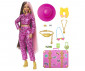 Кукла Barbie - Екстра: Барби туристка с тоалет сафари (брюнетка) HPT48 thumb 3
