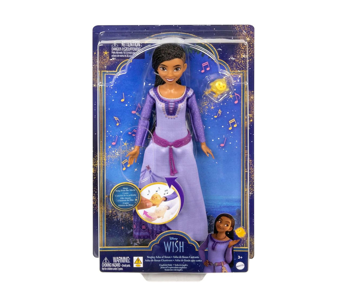 Играчки за момичета Disney Princess - Wish: Пееща Аша HPX26