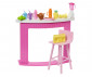 Barbie - Комплект аксесоари за смути бар, бар със стол HPT54 thumb 4