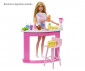 Barbie - Комплект аксесоари за смути бар, бар със стол HPT54 thumb 6