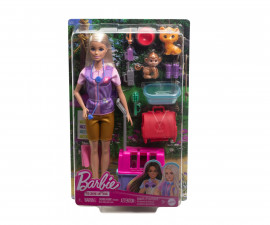 Кукла Barbie - Комплект Барби с животни HRG50