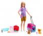 Кукла Barbie - Комплект Барби с животни HRG50 thumb 3