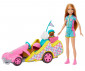 Кукла Barbie - Стейси с карт количка и аксесоари HRM08 thumb 3