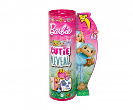 Игрален комплект за деца с кукла Barbie - Cutie Reveal: Костюм мече в делфин Mattel HRK25