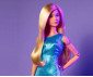 Игрален комплект за деца с кукла Barbie - Модерна Барби с дълга руса коса и син тоалет Mattel HRM15 thumb 11