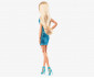 Игрален комплект за деца с кукла Barbie - Модерна Барби с дълга руса коса и син тоалет Mattel HRM15 thumb 4