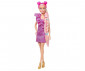 Игрален комплект за деца с кукла Barbie - С много дълга цветна коса за прически Mattel JDC85 thumb 5