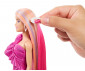 Игрален комплект за деца с кукла Barbie - С много дълга цветна коса за прически Mattel JDC85 thumb 8