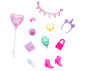 Игрален комплект за деца Barbie - Модни аксесоари, парти с балон HWV73 thumb 2