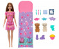 Игрален комплект за деца с кукла Barbie - Пижамено парти за кученцето на Барби HXN01 thumb 3