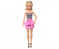 Игрален комплект за деца с кукла Barbie - Fashionistas: С тоалет в черно и бяло HRH11 thumb 2