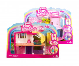 Игрален комплект за деца Mini Barbie Land - Мини къщички, асортимент HYF44