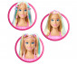Игрален комплект за деца Barbie - Глава за оформяне на прически с цветовете на дъгата JFG81 thumb 4