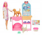 Игрален комплект за деца с кукла Barbie - Ветеринарна клиника JFX93 thumb 2