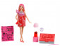 Игрален комплект за деца с кукла Barbie - Color Reveal: Серия парти в затворена опаковка, червена JFY68 thumb 2
