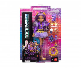 Комплект за игра с оригинална кукла Монстър Хай - Клодийн Улф JHK30