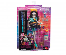 Комплект за игра с оригинална кукла Монстър Хай - Скелита Калаверас JHK34