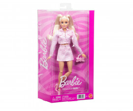 Игрален комплект за деца с кукла Barbie - Луксозен стил: С розово дънково яке JJN69
