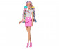 Игрален комплект за деца с кукла Barbie - Барби с шарена коса и аксесоари за прически JJP07 thumb 3