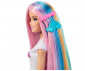 Игрален комплект за деца с кукла Barbie - Барби с шарена коса и аксесоари за прически JJP07 thumb 4