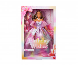 Игрален комплект за деца с кукла Barbie - Колекционерска кукла: Рожден ден JJX78