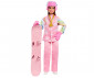 Игрален комплект за деца с кукла Barbie - Сноубордист JKF78 thumb 2