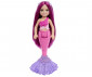 Игрален комплект за деца с кукла Barbie - Челси, русалка с лилава коса и лилава диадема JKH56 thumb 3