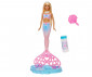 Игрален комплект за деца с кукла Barbie Русалка с опашка за сапунени мехурчета JLW56 thumb 3