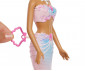 Игрален комплект за деца с кукла Barbie Русалка с опашка за сапунени мехурчета JLW56 thumb 5