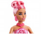 Игрален комплект за деца с кукла Barbie - Petal Pop: Барби с изненада, червена роза JMF59 thumb 4