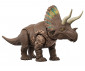 Играчка динозавър за момчета от филма Джурасик свят - Гигантски зверове, Eotriceratops JGB93 thumb 2