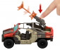 Играчка динозавър за момчета от филма Джурасик свят - Комплект за игра с превозно средство и динозавър JGB59 thumb 4