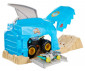 Детска играчка коли, камиони, комплекти Hot Wheels GKY01 Hot Wheels: Monster Jam Гараж с изстрелвачка за голямо бъги, Team Shark Wreak thumb 5