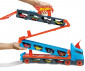 Игрален комплект за деца Hot Wheels - Високоскоростен транспортьор с 3 колички thumb 3